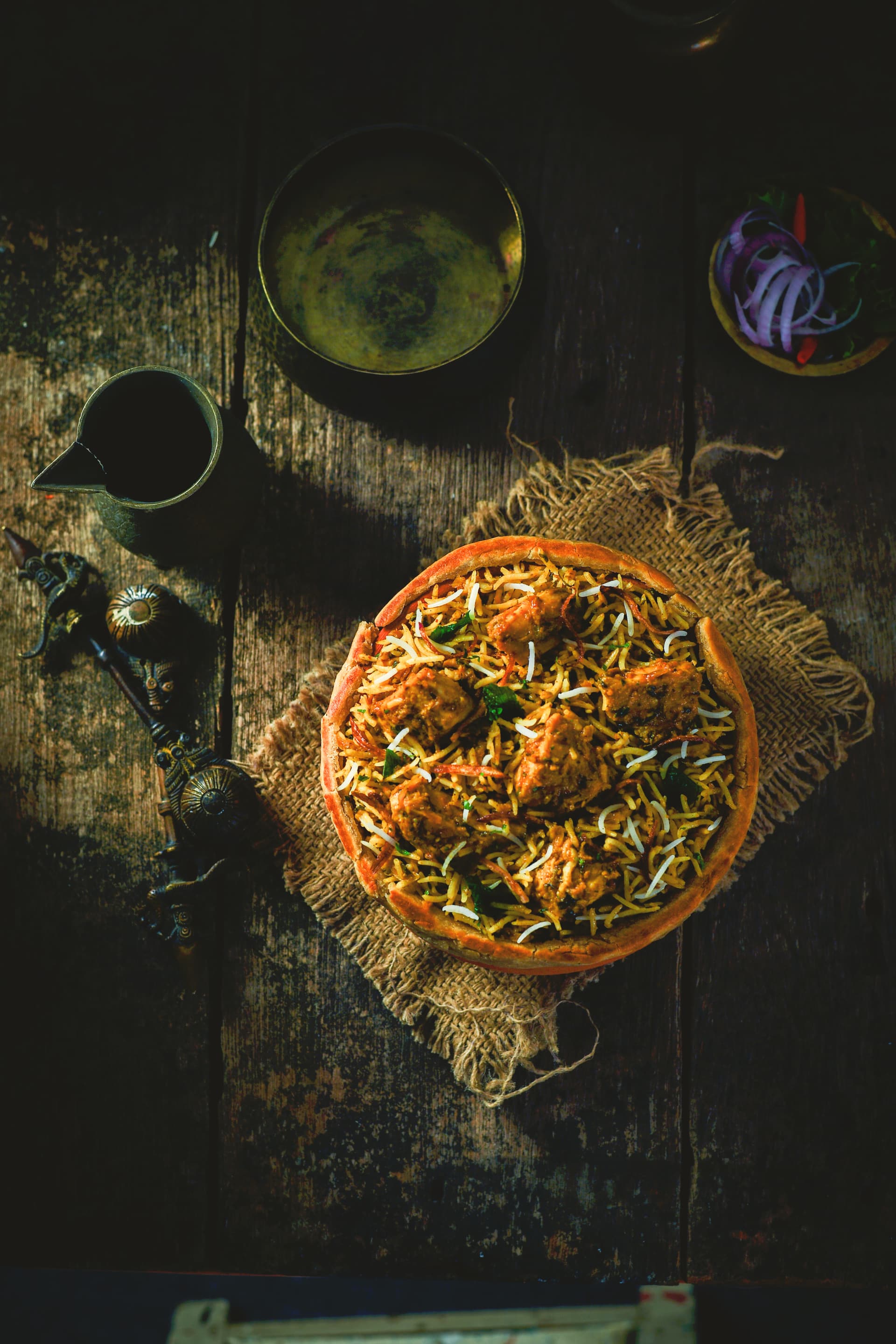 Chicken Dum Biryani — Hyderabadi Dum Biryani by Parampara Biryani, Aundh Pune